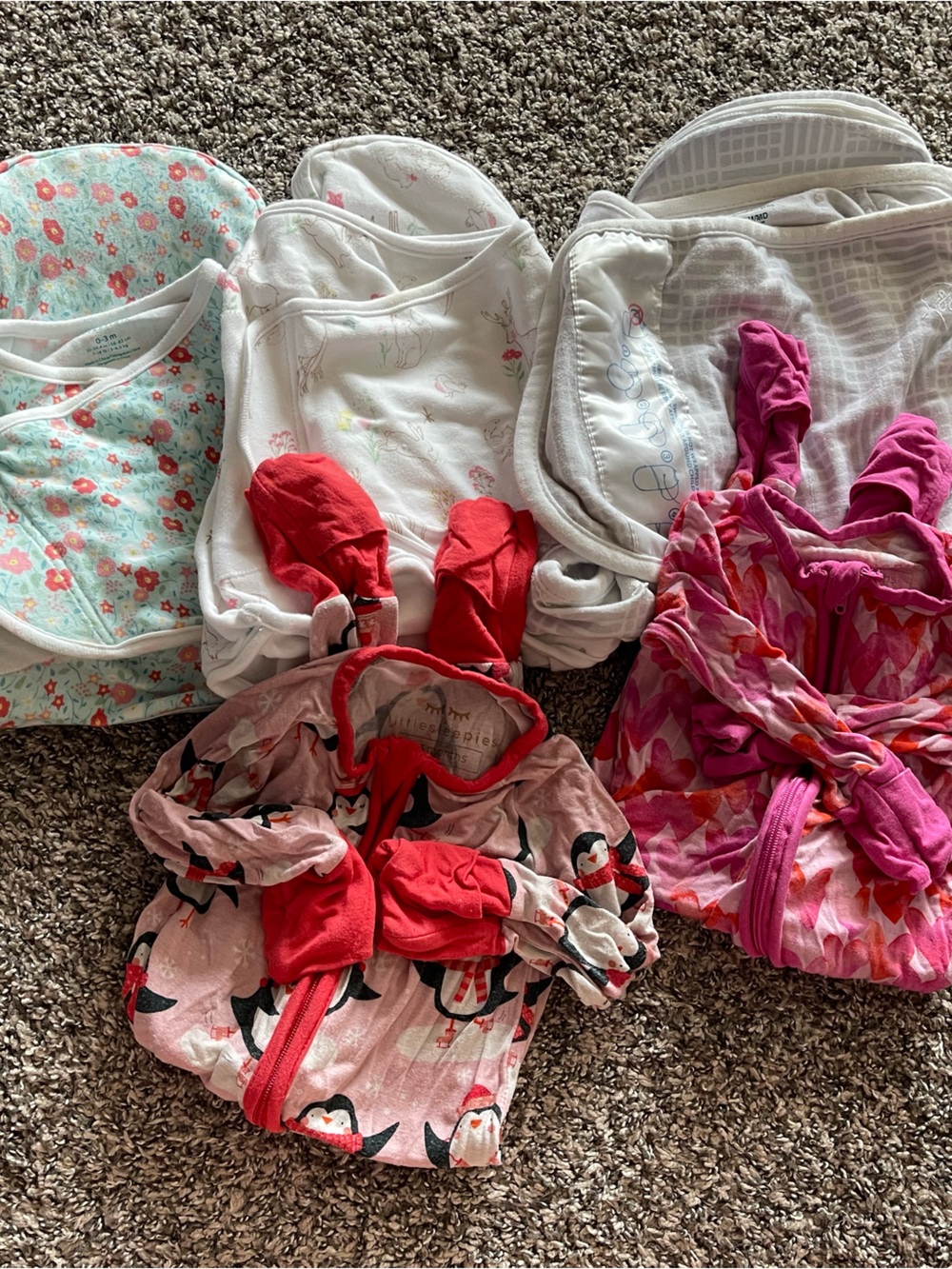 Baby Girl Sleep Bundle 0-3 Months